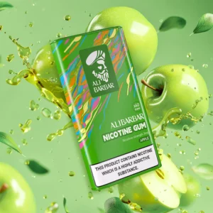 Alibarbar Nicotine Gum – Apple.
